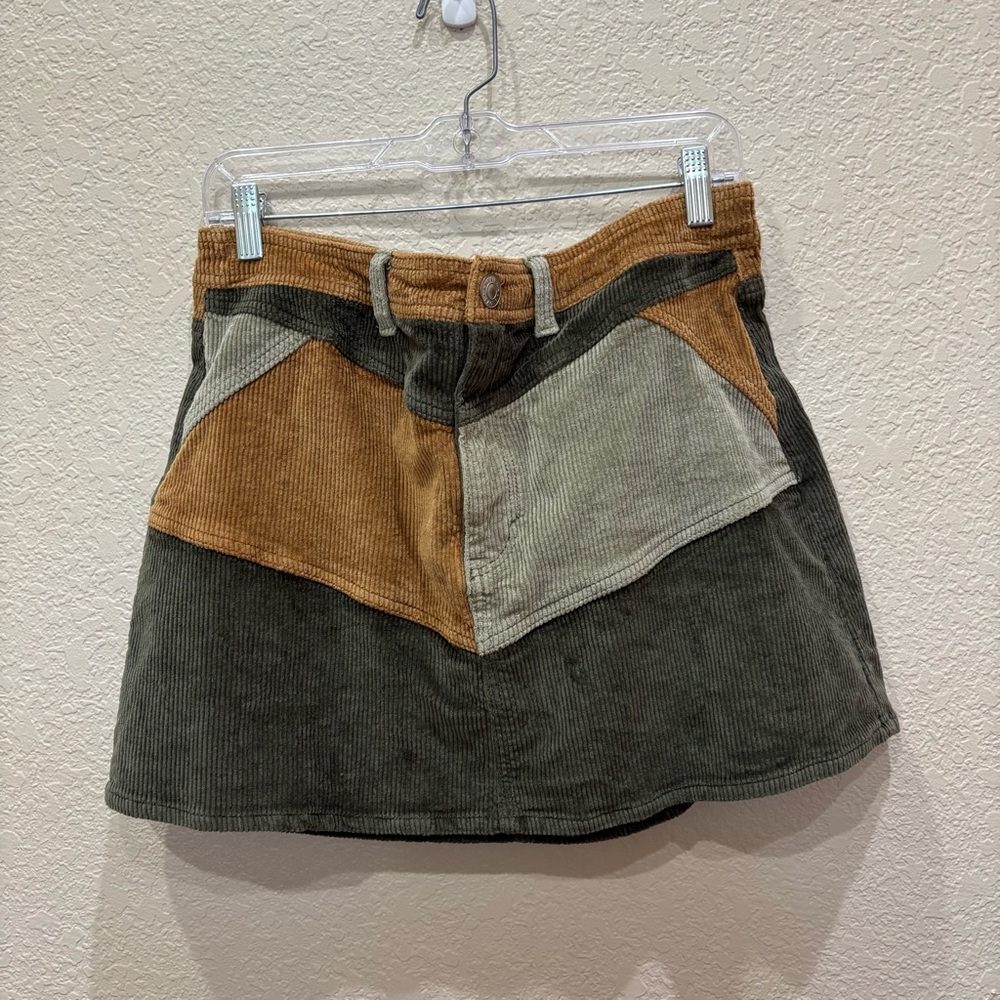 American Eagle Outfitters Fall Patchwork Corduroy… - image 1